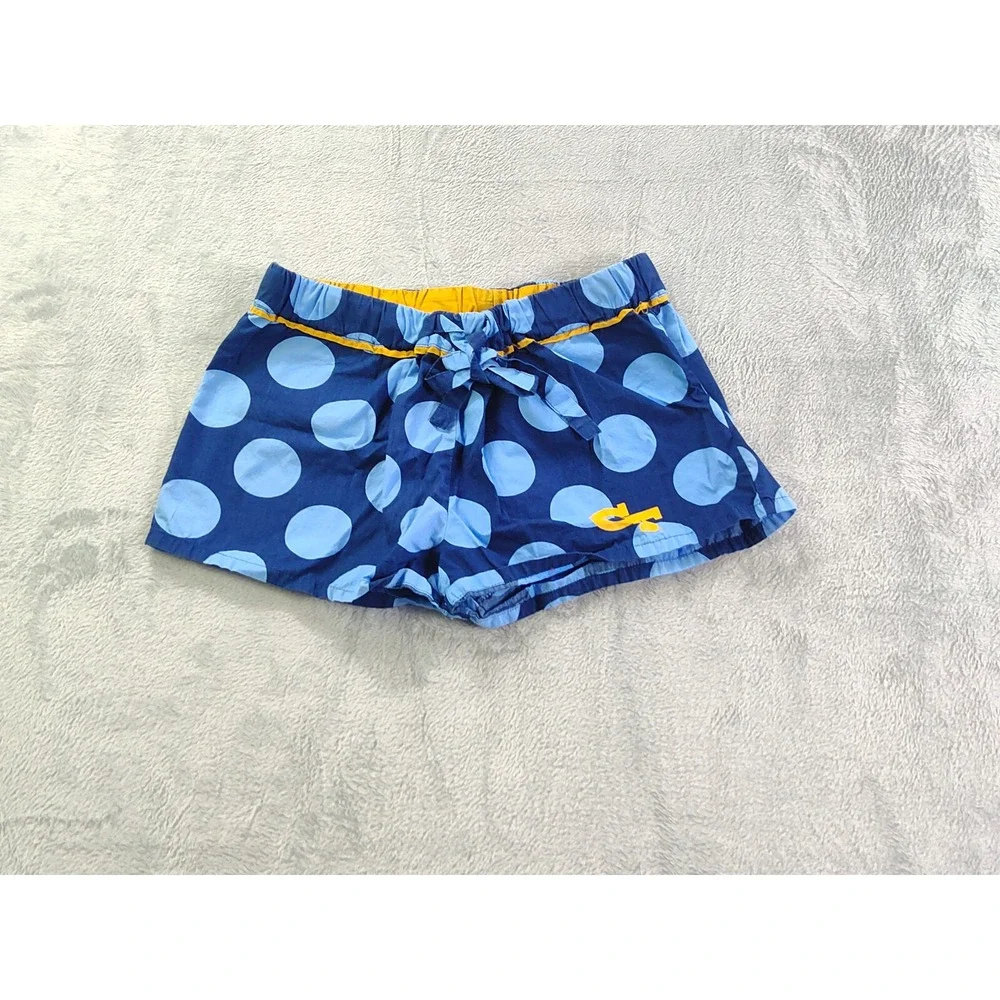 Georgia Tech Shorts Womens Size Medium Blue Lounge Shorts Draw String